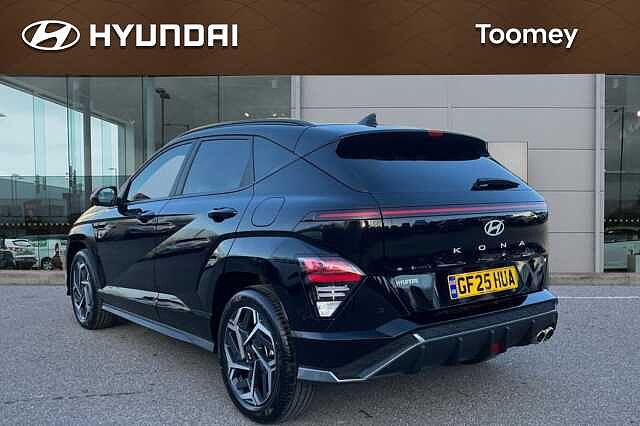 Hyundai KONA 1.6 T Gdi N Line S Suv 5dr Petrol Manual Euro 6 (s/s) (138 Ps) Abyss Black