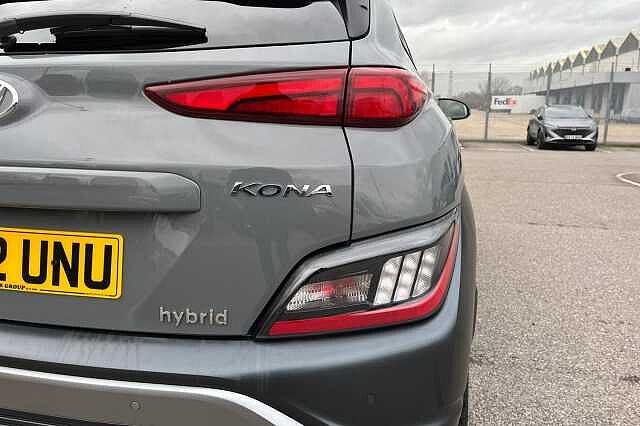 Hyundai KONA 1.6 H Gdi Ultimate Suv 5dr Petrol Hybrid Dct Euro 6 (s/s) (141 Ps) Galactic Grey