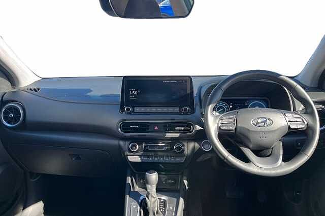 Hyundai KONA 1.6 H Gdi Premium Suv 5dr Petrol Hybrid Dct Euro 6 (s/s) (141 Ps) Atlas White
