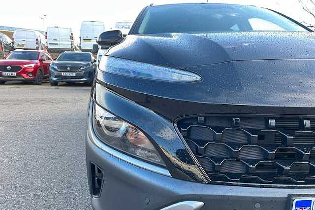 Hyundai KONA 1.6 H Gdi Premium Suv 5dr Petrol Hybrid Dct Euro 6 (s/s) (141 Ps) Phantom Black