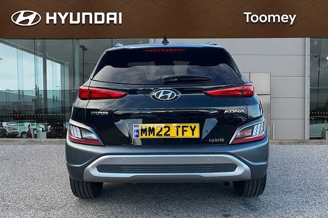 Hyundai KONA 1.6 H Gdi Premium Suv 5dr Petrol Hybrid Dct Euro 6 (s/s) (141 Ps) Phantom Black