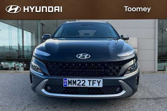 Hyundai KONA 1.6 H Gdi Premium Suv 5dr Petrol Hybrid Dct Euro 6 (s/s) (141 Ps) Phantom Black