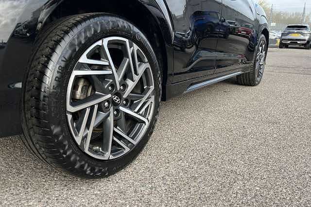 Hyundai KONA 1.0 T Gdi Mhev N Line Suv 5dr Petrol Hybrid Manual Euro 6 (s/s) (120 Ps) Phantom Black