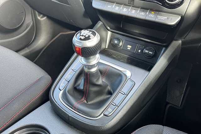 Hyundai KONA 1.0 T Gdi Mhev N Line Suv 5dr Petrol Hybrid Manual Euro 6 (s/s) (120 Ps) Phantom Black