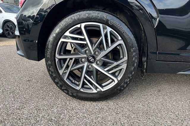Hyundai KONA 1.0 T Gdi Mhev N Line Suv 5dr Petrol Hybrid Manual Euro 6 (s/s) (120 Ps) Phantom Black