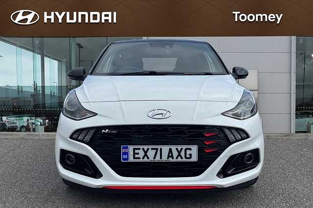 Hyundai I10 1.0 T Gdi N Line Hatchback 5dr Petrol Manual Euro 6 (s/s) (100 Ps) Polar White