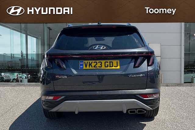 Hyundai TUCSON 1.6 T Gdi Mhev Ultimate Suv 5dr Petrol Hybrid Dct Euro 6 (s/s) (150 Ps) Dark Knight Grey