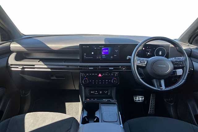 Hyundai TUCSON 1.6 T Gdi N Line Suv 5dr Petrol Hybrid Auto Euro 6 (s/s) (215 Ps) Ecotronic Grey