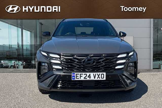 Hyundai TUCSON 1.6 T Gdi N Line Suv 5dr Petrol Hybrid Auto Euro 6 (s/s) (215 Ps) Ecotronic Grey