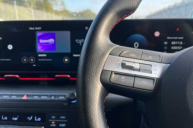Hyundai KONA 1.6 H Gdi N Line Suv 5dr Petrol Hybrid Dct Euro 6 (s/s) (129 Ps) Abyss Black