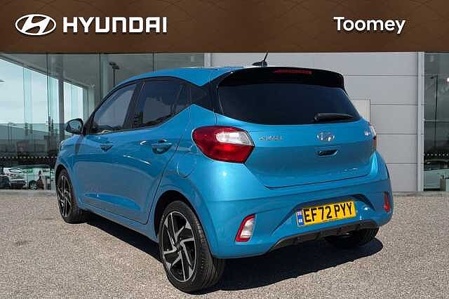 Hyundai I10 1.0 Premium Hatchback 5dr Petrol Manual Euro 6 (s/s) (67 Ps) Blue