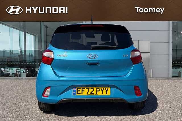 Hyundai I10 1.0 Premium Hatchback 5dr Petrol Manual Euro 6 (s/s) (67 Ps) Blue
