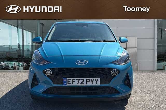 Hyundai I10 1.0 Premium Hatchback 5dr Petrol Manual Euro 6 (s/s) (67 Ps) Blue