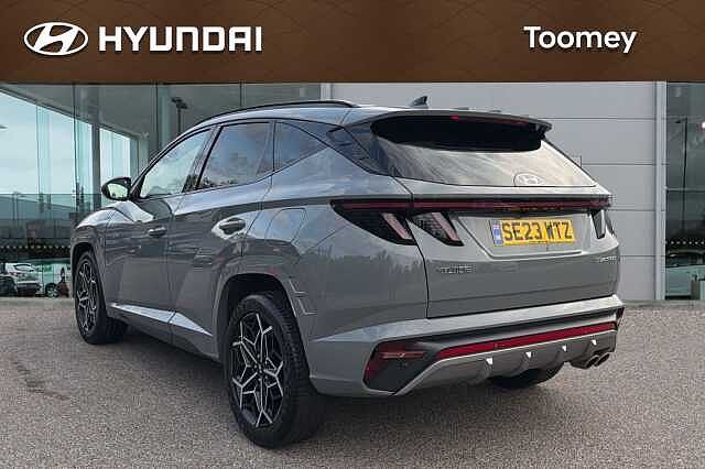 Hyundai TUCSON 1.6 T Gdi Mhev N Line Suv 5dr Petrol Hybrid Dct Euro 6 (s/s) (150 Ps) Grey