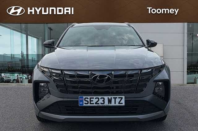 Hyundai TUCSON 1.6 T Gdi Mhev N Line Suv 5dr Petrol Hybrid Dct Euro 6 (s/s) (150 Ps) Grey