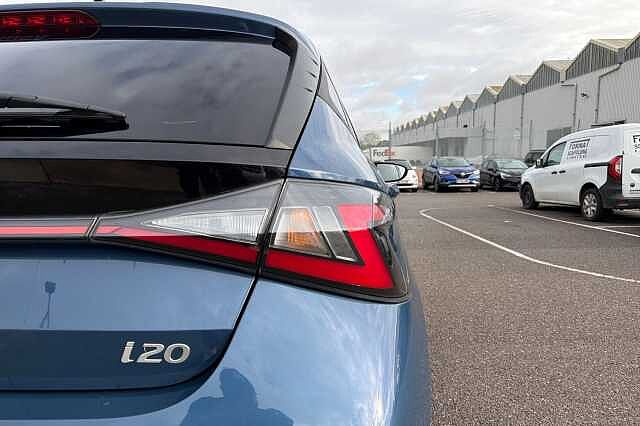 Hyundai I20 1.0 T Gdi N Line S Hatchback 5dr Petrol Dct Euro 6 (s/s) (100 Ps) Vibrant Blue