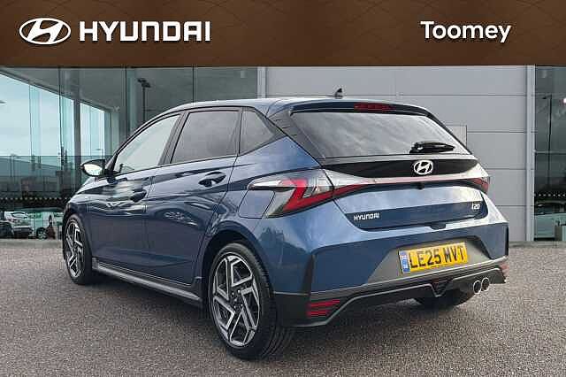 Hyundai I20 1.0 T Gdi N Line S Hatchback 5dr Petrol Dct Euro 6 (s/s) (100 Ps) Vibrant Blue
