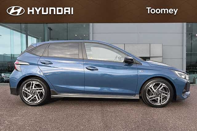 Hyundai I20 1.0 T Gdi N Line S Hatchback 5dr Petrol Dct Euro 6 (s/s) (100 Ps) Vibrant Blue