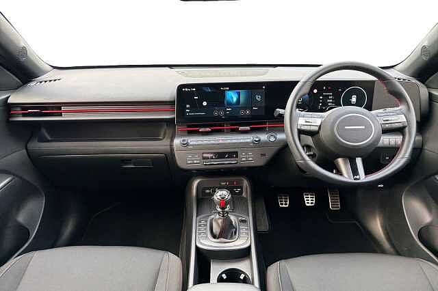 Hyundai KONA 1.6 T Gdi N Line Suv 5dr Petrol Manual Euro 6 (s/s) (138 Ps) Ecotronic Grey