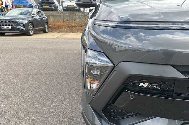 Hyundai KONA 1.6 T Gdi N Line Suv 5dr Petrol Manual Euro 6 (s/s) (138 Ps) Ecotronic Grey
