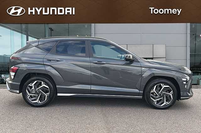Hyundai KONA 1.6 T Gdi N Line Suv 5dr Petrol Manual Euro 6 (s/s) (138 Ps) Ecotronic Grey
