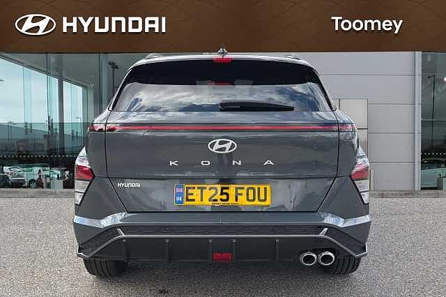 Hyundai KONA 1.6 T Gdi N Line Suv 5dr Petrol Manual Euro 6 (s/s) (138 Ps) Ecotronic Grey