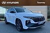 Hyundai TUCSON 1.6 H T Gdi N Line Suv 5dr Petrol Hybrid Auto Euro 6 (s/s) (230 Ps) Atlas White