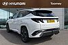 Hyundai TUCSON 1.6 T Gdi N Line S Suv 5dr Petrol Hybrid Auto Euro 6 (s/s) (215 Ps) Serenity White