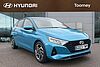 Hyundai I20 1.0 T Gdi Mhev Premium Hatchback 5dr Petrol Hybrid Dct Euro 6 (s/s) (100 Ps) Aqua Turquoise